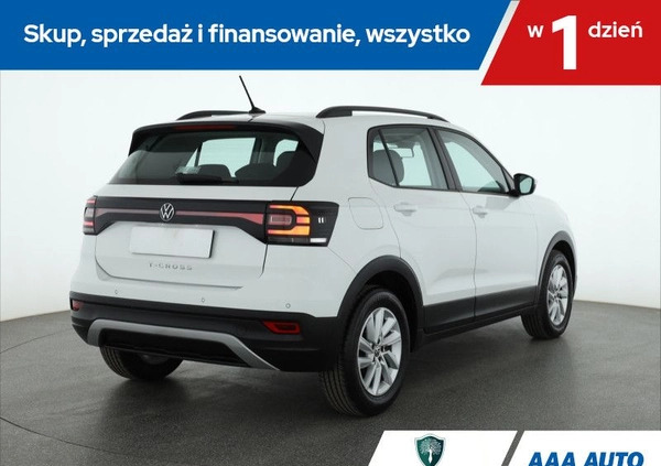 Volkswagen T-Cross cena 75000 przebieg: 47810, rok produkcji 2021 z Legionowo małe 211